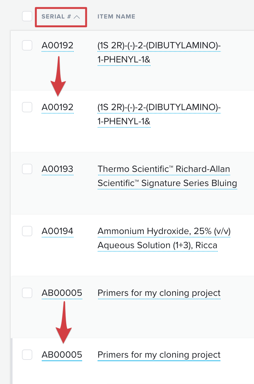 How To Fix Duplicate Serial Numbers In Inventory Quartzy Support